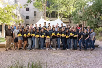 Kiewit scholars group photo